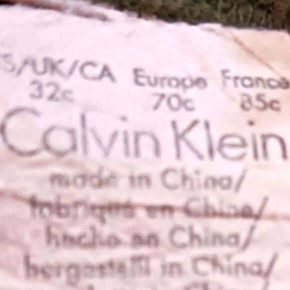 Calvin Klein Underwire Bra 32C Floral - Picture 5 of 5